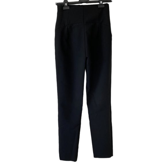 SOLD ZARA black NWOT high-rise dress pants, xs - Picture 5 of 6